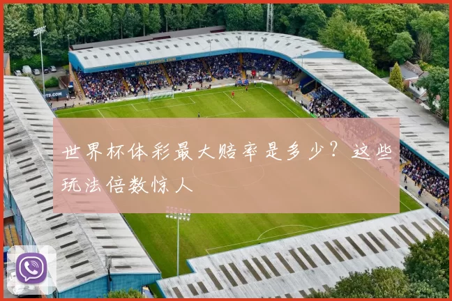世界杯体彩最大赔率是多少？这些玩法倍数惊人