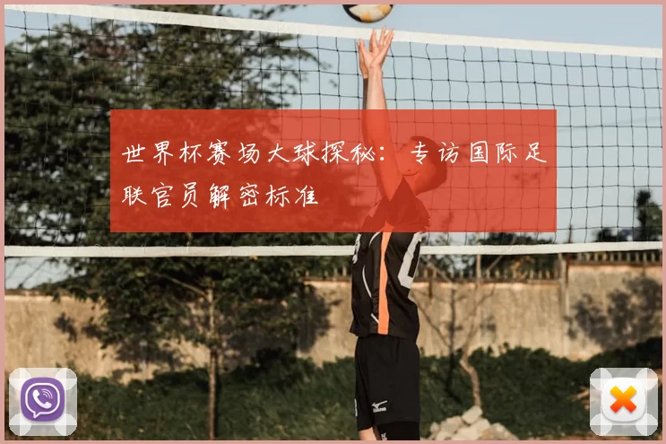 世界杯赛场大球探秘：专访国际足联官员解密标准