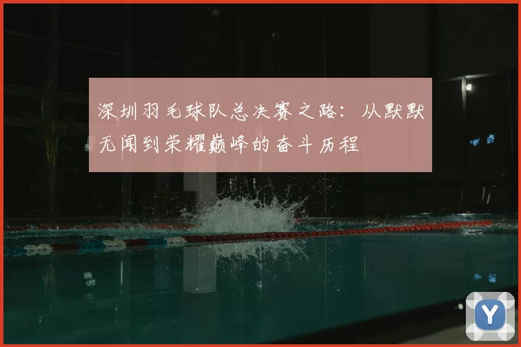 深圳羽毛球队总决赛之路:从默默无闻到荣耀巅峰的奋斗历程